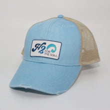 Load image into Gallery viewer, π΄βοΈ H2O For The Soul - Distressed Structured Mid-Profile, (5 Colors, 2 Logo Options)