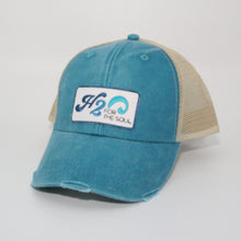 Load image into Gallery viewer, π΄βοΈ H2O For The Soul - Distressed Structured Mid-Profile, (5 Colors, 2 Logo Options)