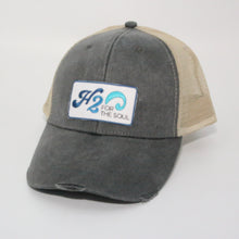 Load image into Gallery viewer, π΄βοΈ H2O For The Soul - Distressed Structured Mid-Profile, (5 Colors, 2 Logo Options)