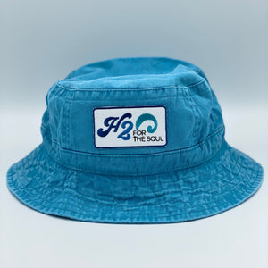 🌴☀️ H2O For The Soul - Bucket Vacationer Hat, Logo (7 Colors & 2 Sizes Available)