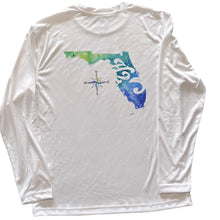 Load image into Gallery viewer, 🌴☀️Performance Sun Shirt, Long Sleeve Logo Florida UPF 30+ (3 Color Options)