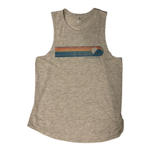Load image into Gallery viewer, 🌴☀️ Tank Top, Logo Rainbow Vintage, Ladies Fit (2 Colors Available)
