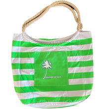 Load image into Gallery viewer, 🌴☀️ Canvas Beach Bag, Logo Large (6 Options)
