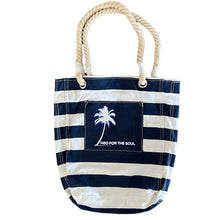 Load image into Gallery viewer, 🌴☀️ Canvas Beach Bag, Logo Small (3 Options)
