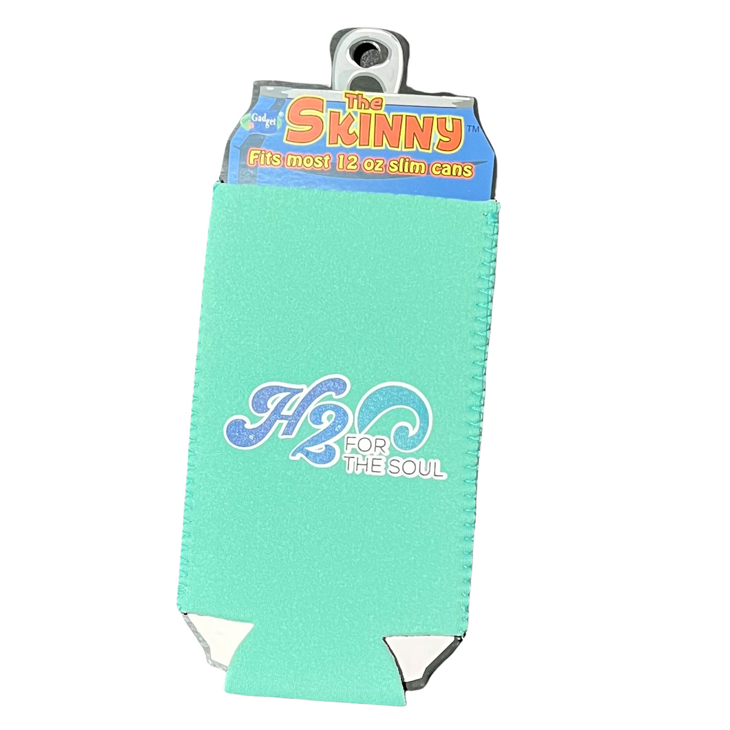 🌴☀️ Insulated Slim Can Cooler, Logo (6 Options)