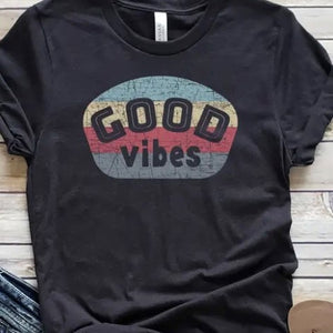 T-Shirt, SS - Good Vibes