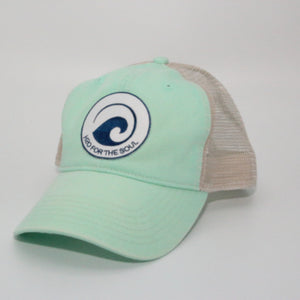 🌴☀️ H2O For The Soul - Trucker Hat Unstructured (3 Colors, 2 Logo Options)