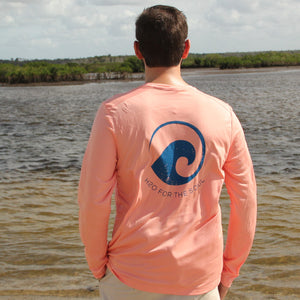 🌴☀️Performance Sun Shirt, Long Sleeve Logo (4 Colors Available).