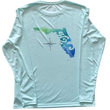 Load image into Gallery viewer, 🌴☀️Performance Sun Shirt, Long Sleeve Logo Florida UPF 30+ (3 Color Options)
